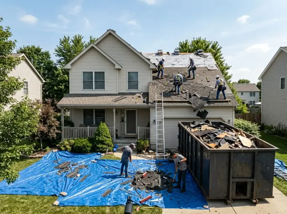 roof-replacement-debris-remova-004 — frequently asked questions, Cheapest Dumpster Rentals in Dillonvale, OH